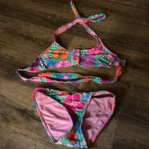 Teenager bathing suit